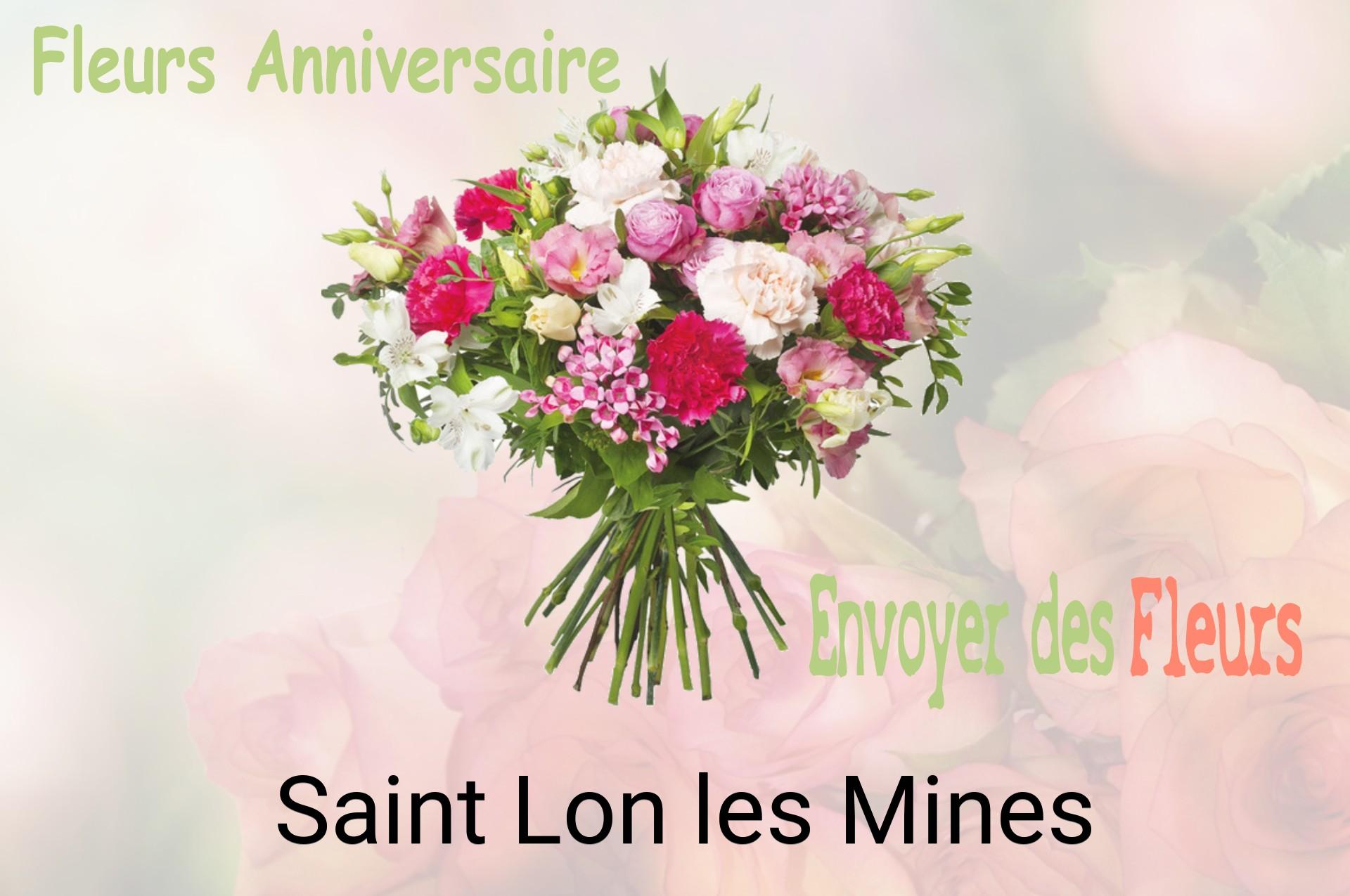 Bouquet de fleurs d’anniversaire livré à Saint-Lon-les-Mines